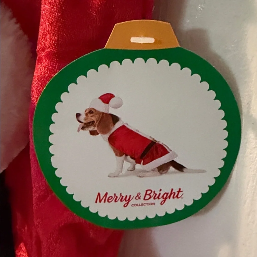 Red Mrs. Claus Costume with Santa Hat